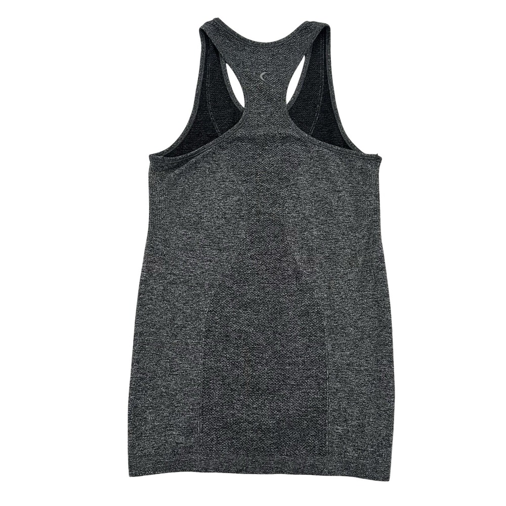 Zyia Active Copper Charged Tank Top Womens Small Gray Heather Racerback Seamless